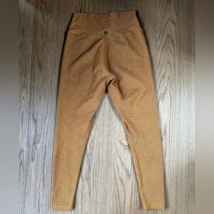 Mustard Yellow High-Waisted Leggings